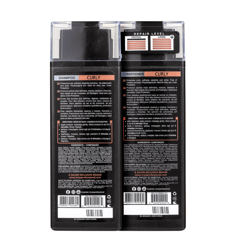 Truss Kit Shampoo E Condicionador Curly