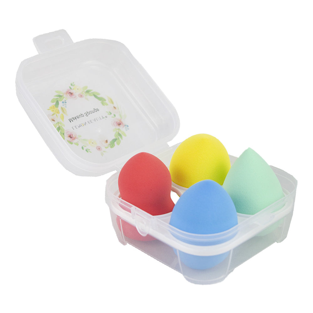 Esponja de Maquiagem Kit C/ 4 (cores sortidas)