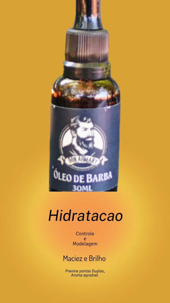 Kit Don Armany Para Barba  Shampoo, Balm E Óleo Milion